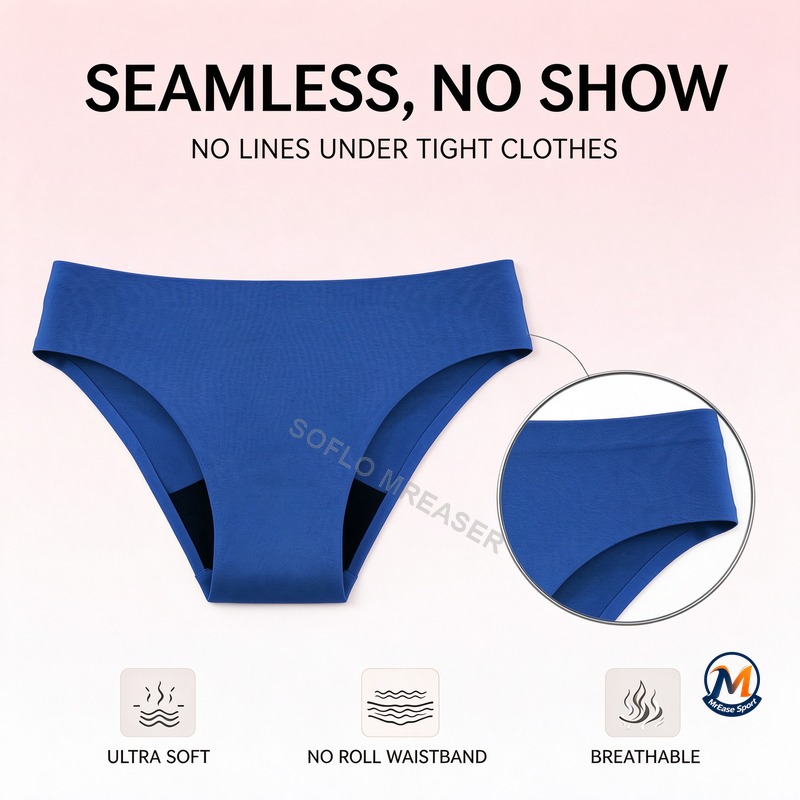 Period Panty Absorbent - 여성용 방수 속옷, 생리대 기능성 팬티,