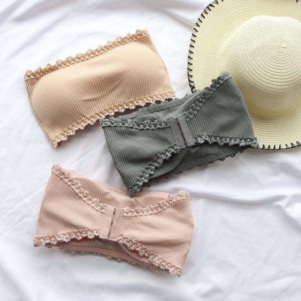 여성용 어깨끈 없는 미끄럼 방지 브라, 투명한 레이스  - Strapless Bra Backless 리뷰 및 가격