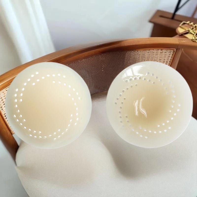 재사용 가능한 스티키 브라 실리콘 니플 커버, 홀 리프 - Nipple Cover Pasties 리뷰 및 가격